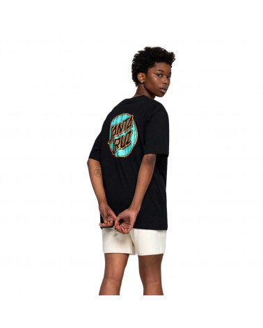 Santa Cruz Tiki Dot T-Shirt Black