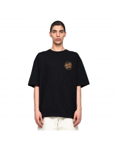Santa Cruz Tiki Dot T-Shirt Black