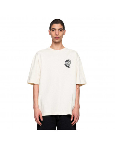 Santa Cruz Cabana Moon Dot T-Shirt Off White