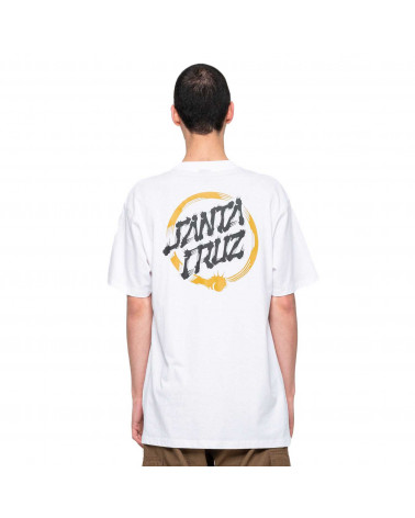 Santa Cruz Mako Dot T-Shirt White