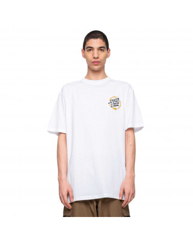 Santa Cruz Mako Dot T-Shirt White