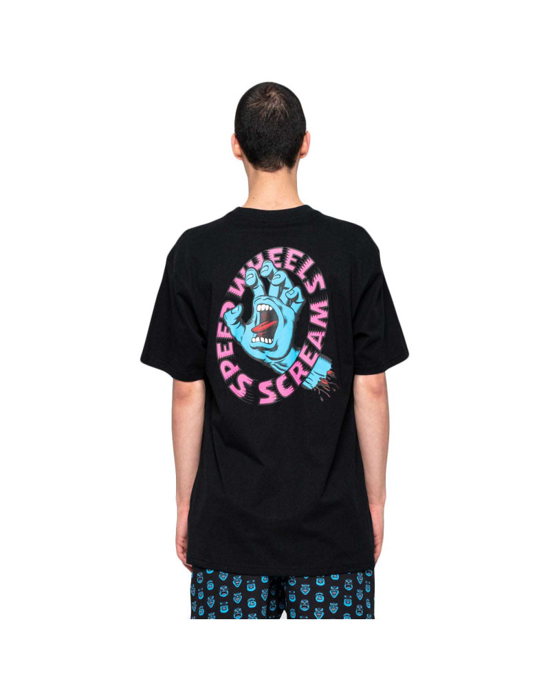 Santa Cruz Screaming Hand Scream T-Shirt Black Negozio Santa Cruz