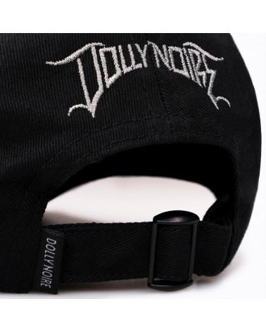 Dolly Noire Fat Cap Dad Hat Black