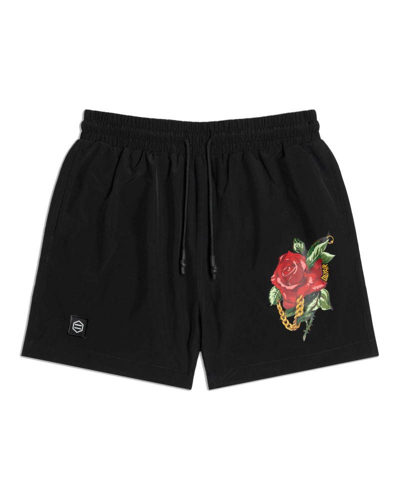 Dolly Noire Rosa Swimshorts Black