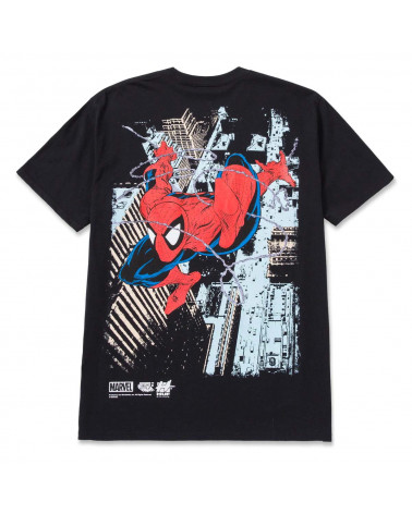 HUF X Marvel - Spider Man SS Tee Black