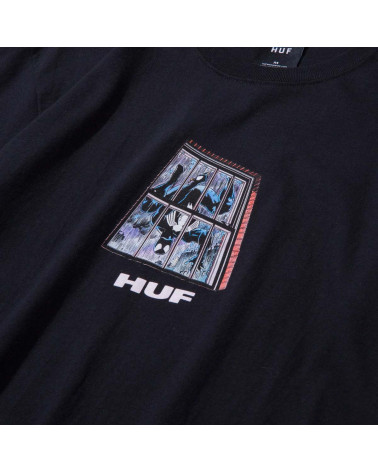 HUF X Marvel - Black Suit Spider Man SS Tee Black