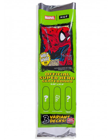 HUF X Marvel Spider Man Skate Deck Multi