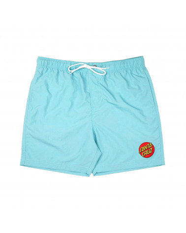Santa Cruz Classic Dot Swim Shorts Turquoise