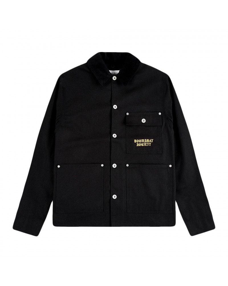 Doomsday Cut You Down Overshirt Jacket Black