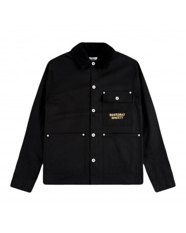 Doomsday Cut You Down Overshirt Jacket Black