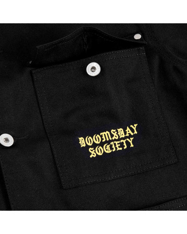 Doomsday Cut You Down Overshirt Jacket Black