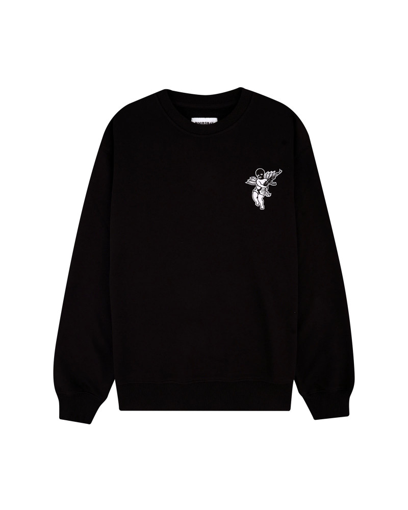 Doomsday No More Spac Embroidered Crewneck Black