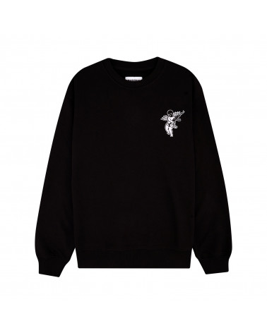 Doomsday No More Spac Embroidered Crewneck Black