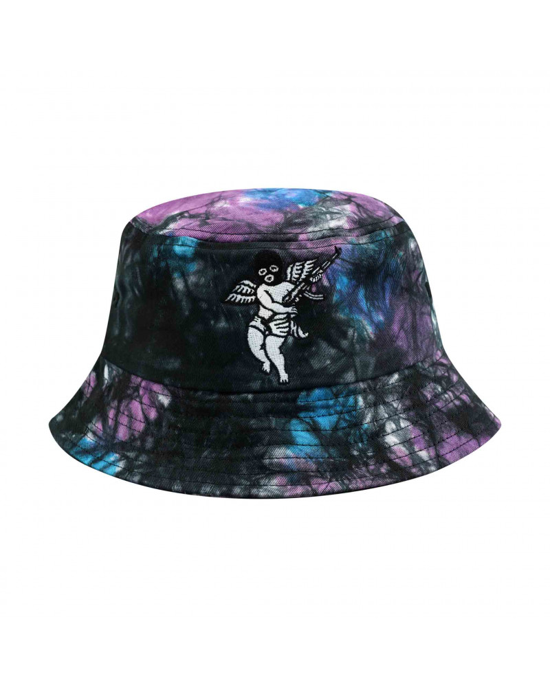 Doomsday No More Space Bucket Hat Tiedye Purple