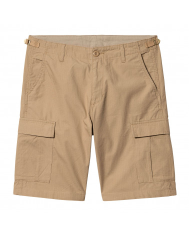 Carhartt Wip Aviation Short - Dusty H Brown (Rinsed)