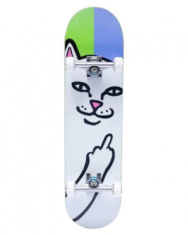 RIPNDIP Lord Nermal Complete Skateboard (Green / Blue) 8.25"