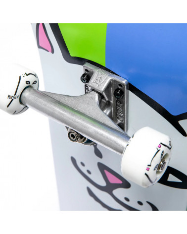 RIPNDIP Lord Nermal Complete Skateboard (Green / Blue) 8.25"