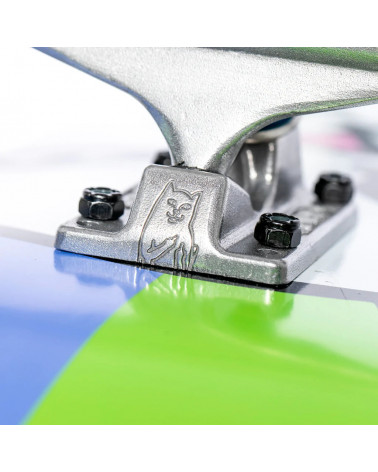 RIPNDIP Lord Nermal Complete Skateboard (Green / Blue) 8.25"
