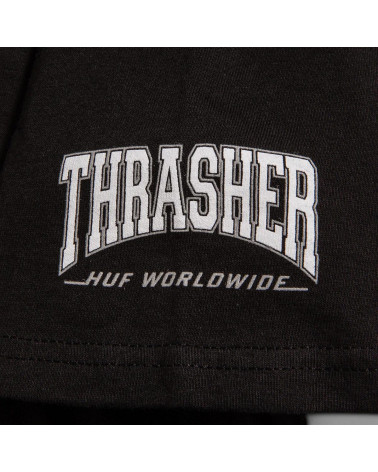 HUF X Thrasher Sunnydale T-Shirt Black