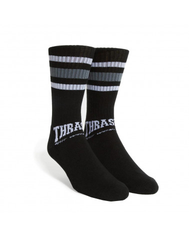 HUF X Thrasher Center Field Sock Black