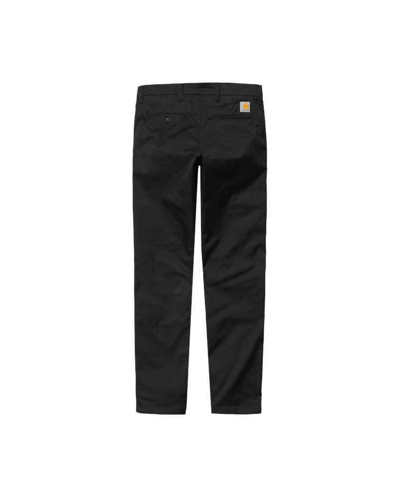 Carhartt Wip Pantaloni Sid Pant Black Rinsed