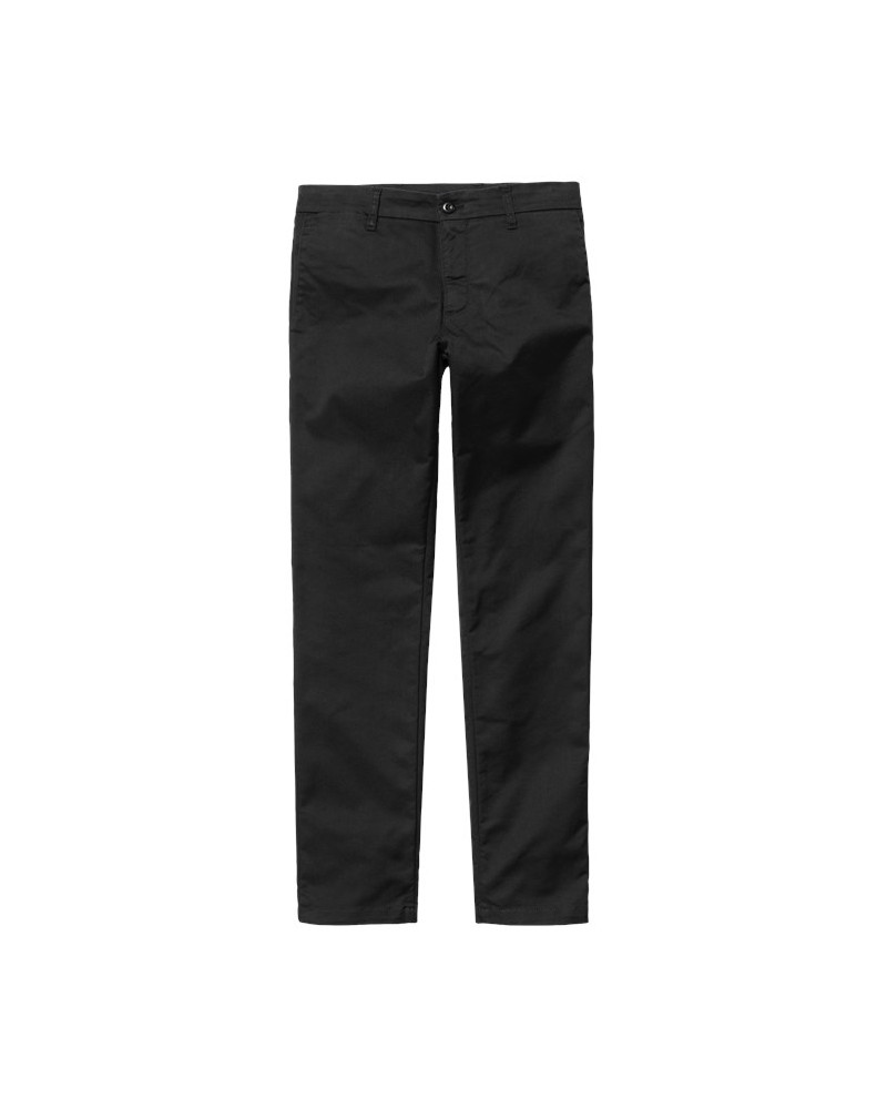Carhartt Wip Sid Pant Black Rinsed Online Shop Carhartt Pants