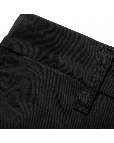 Carhartt Wip Pantaloni Sid Pant Black Rinsed