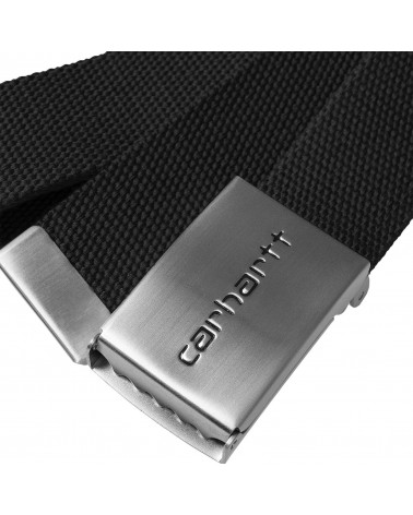 Carhartt Wip Clip Belt Chrome/Black