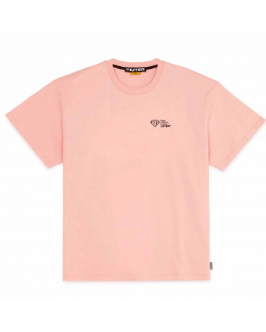 Iuter T-Shirt History Tee Pink