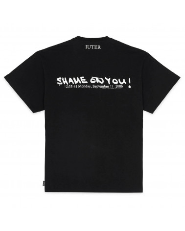 Iuter T-Shirt Shame Tee Black