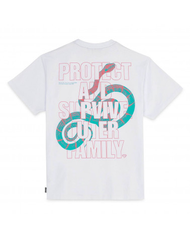 Iuter T-Shirt Saty Alive Tee White