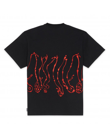 Octopus T-Shirt Dripper Tee Black