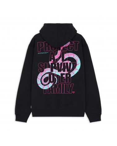 Iuter Sweatshirt Stay Alive Hoodie Black