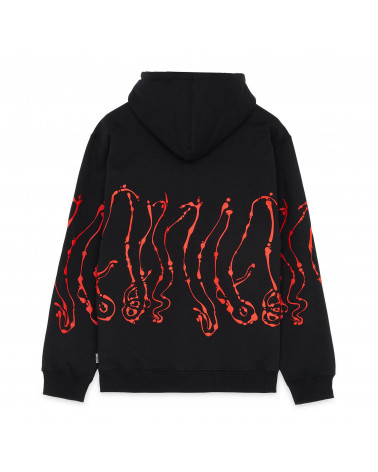 Octopus Dripper Hoodie Black