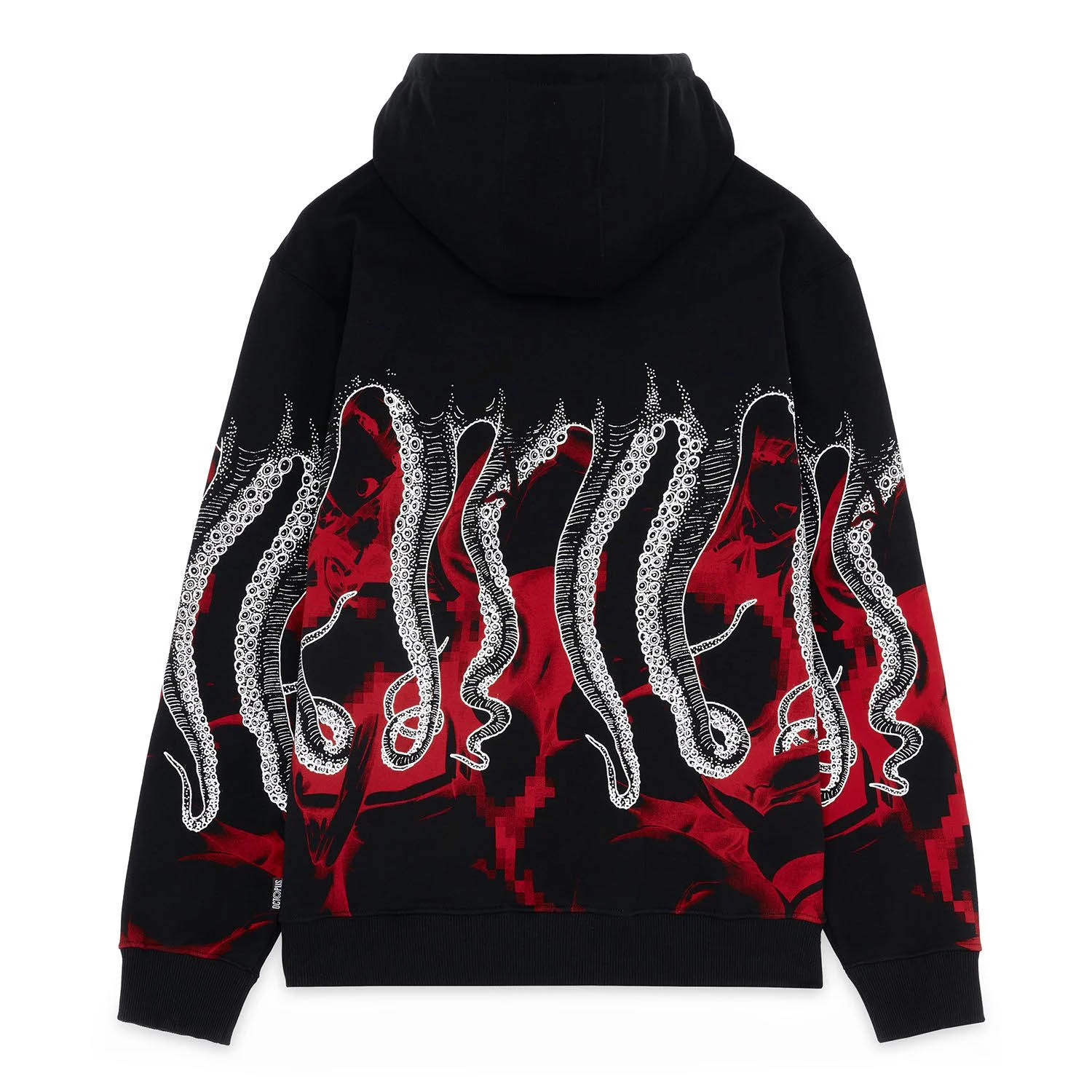 Octopus Hentai Zip Hoodie Black Negozio Online Octopus