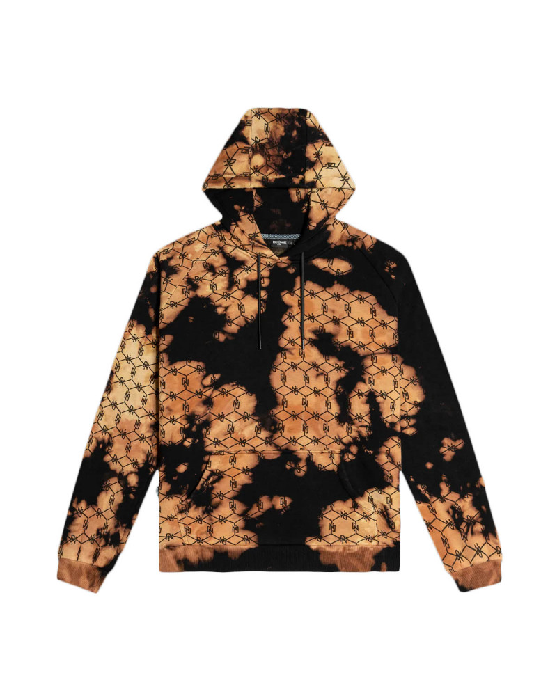 Dolly Noire Tye Dye Monogramma Hoodie