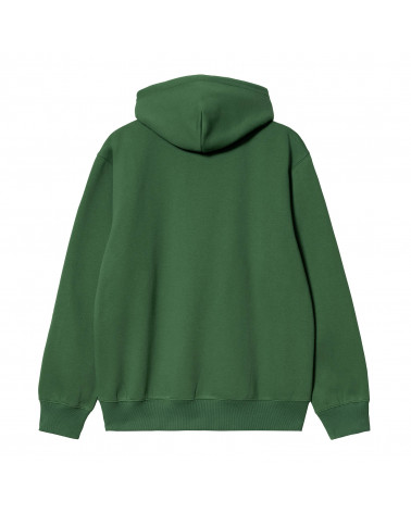 Carhartt Wip Hooded Carhartt Sweat Bonsai/Brick