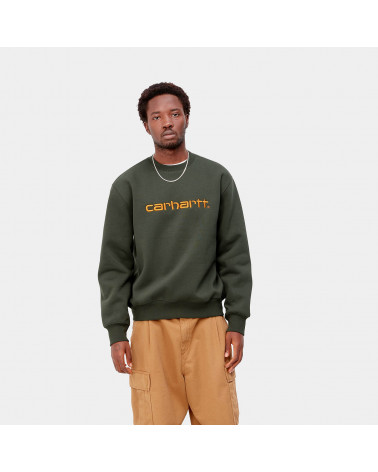 Carhartt Wip Carhartt Sweat Boxwood/Ochre