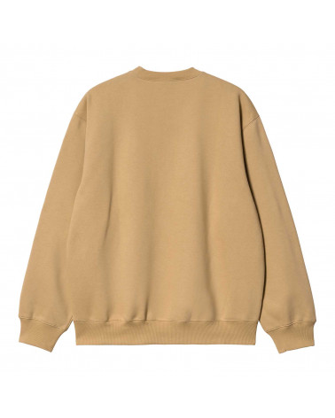 Carhartt Wip Lucky Painter Sweat Dusty H Brown/Black