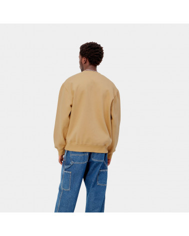 Carhartt Wip Lucky Painter Sweat Dusty H Brown/Black