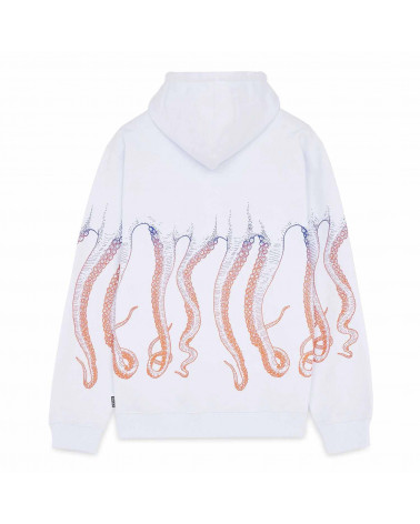 Octopus Gradient Hoodie White