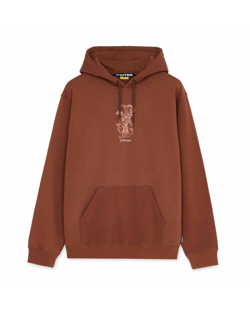 Iuter Type Hoodie Brown