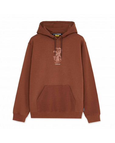 Iuter Type Hoodie Brown