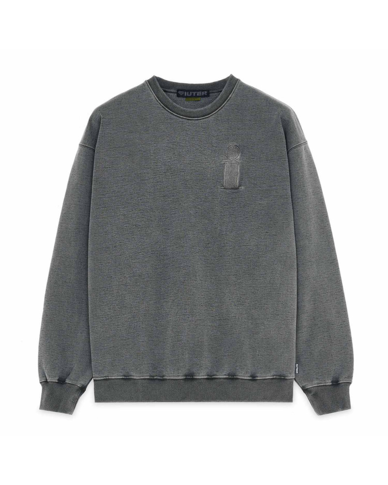 Iuter Monogram Crewneck Black