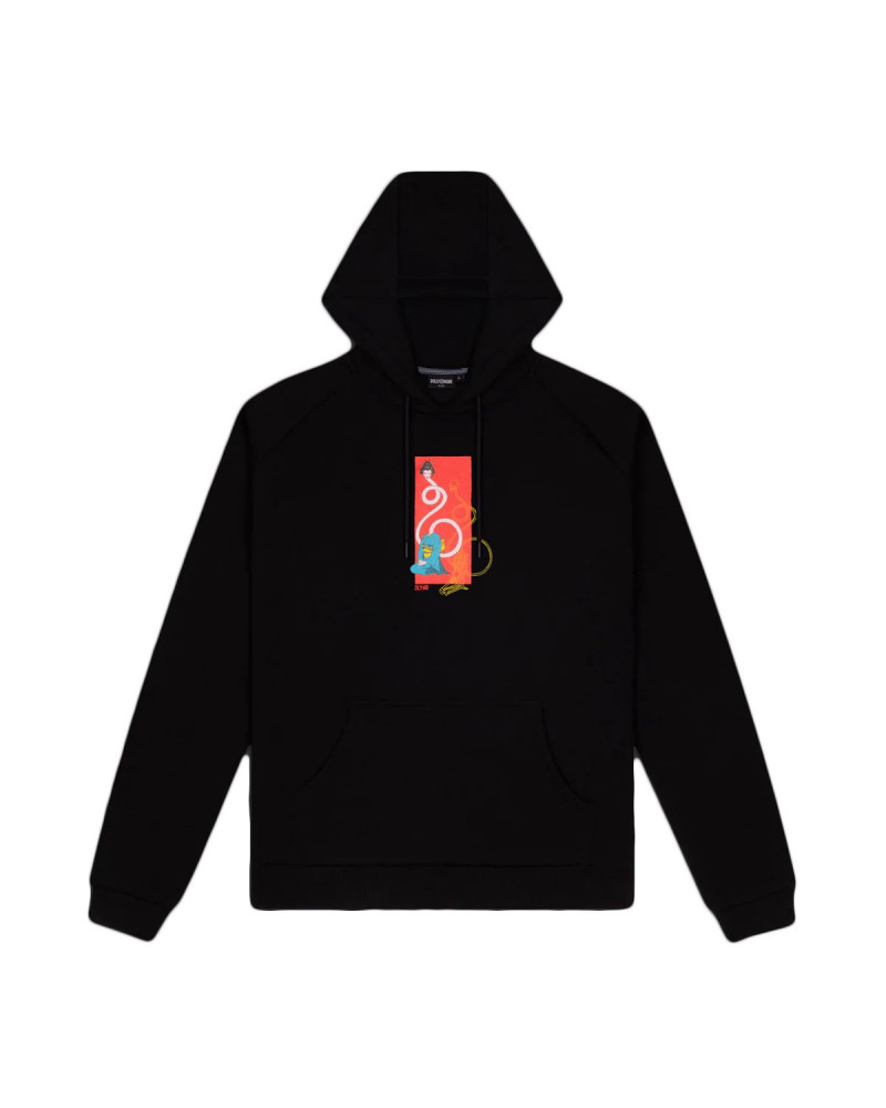 Dolly Noire Rokurokubi Hoodie Black