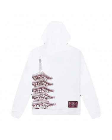 Dolly Noire Bench Tokyo Oversize Hoodie White
