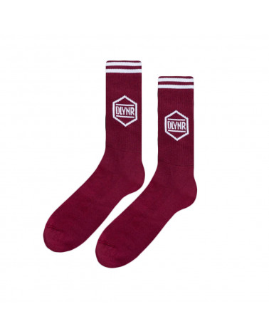 Dolly Noire Socks Bordeaux