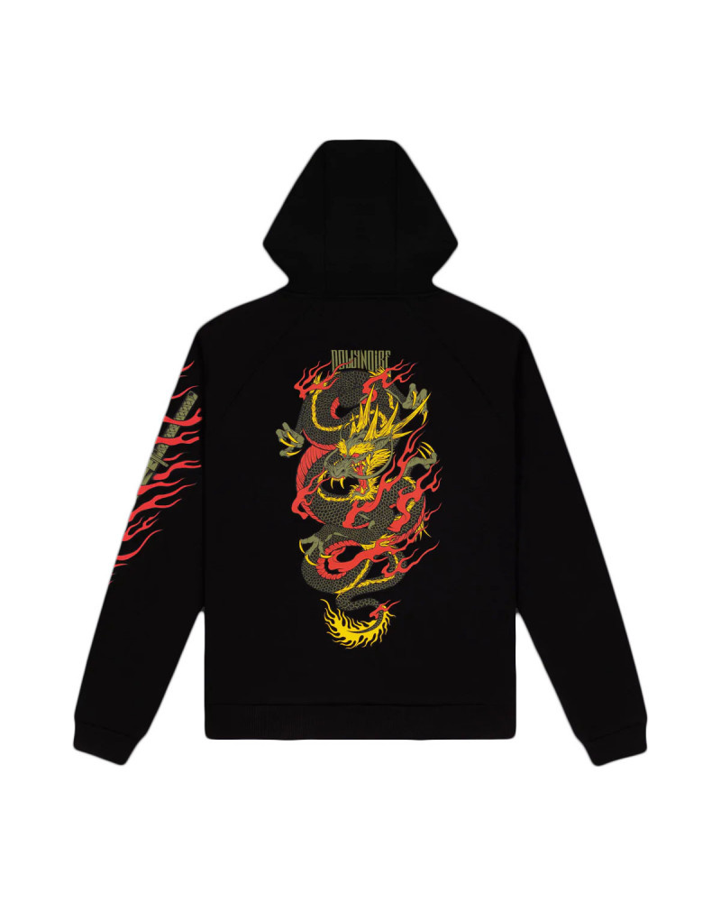 Dolly Noire Ryu Dragon Hoodie Black