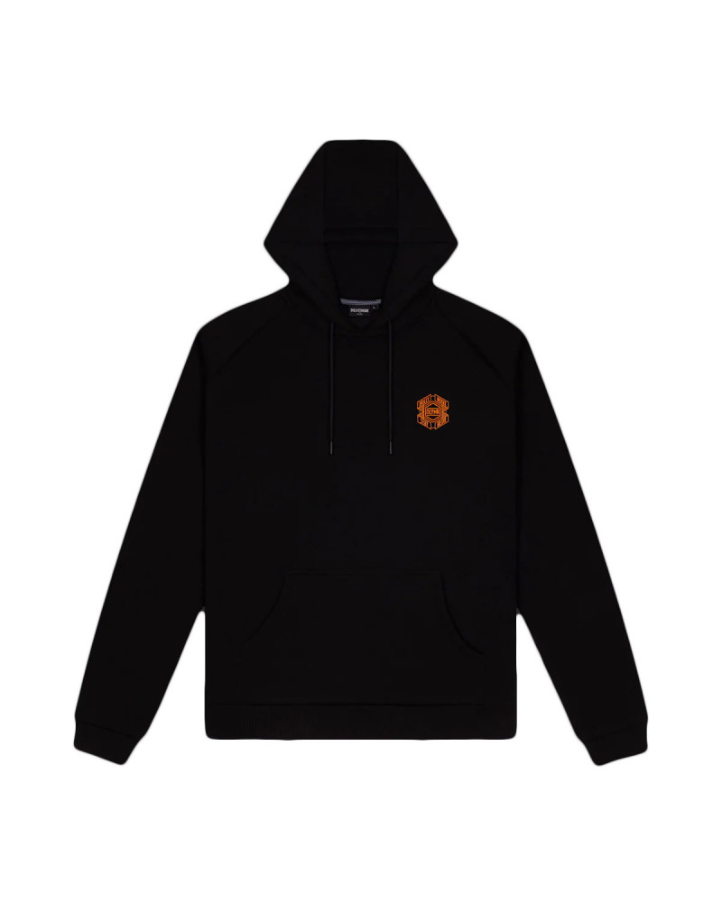 Dolly Noire Corporate 01 Hoodie Black/Orange