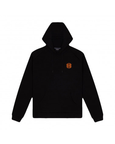 Dolly Noire Corporate 01 Hoodie Black/Orange